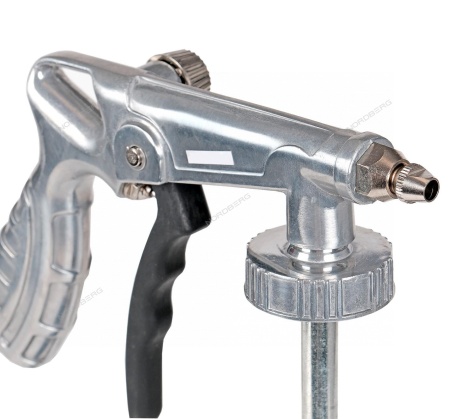 Пистолет для антигравийных составов, с гибкой насадкой