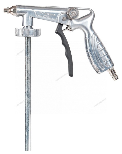 Пистолет для антигравийных составов, с гибкой насадкой