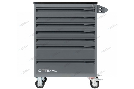 Тележка инструментальная, 7 выдвижных ящиков /OPTIMAL-NT117/