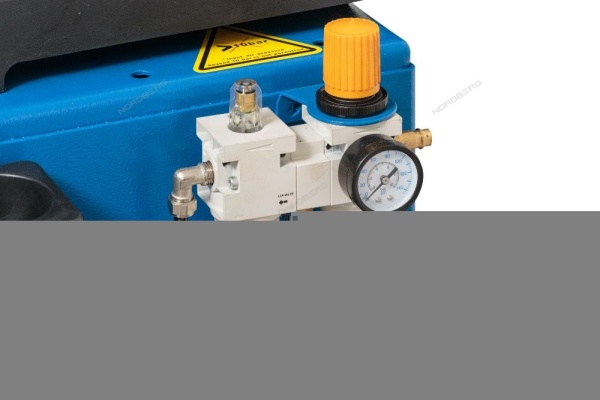 Станок шиномонтажный автомат, односкоростной, зажимы 14-26", синий, 220В