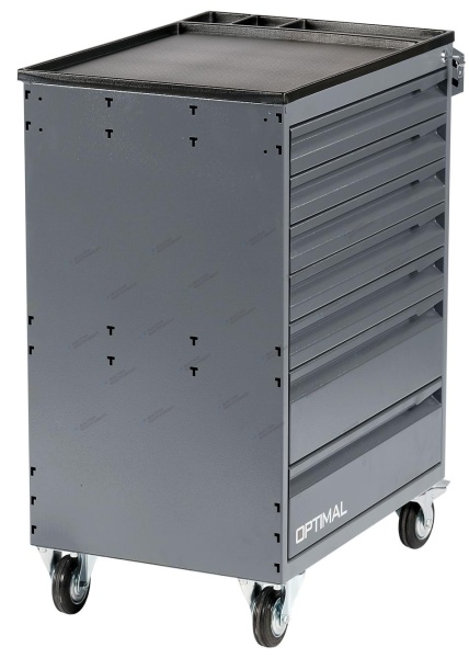 Тележка инструментальная, 7 выдвижных ящиков