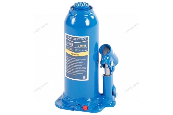 Домкрат бутылочный, 8 т