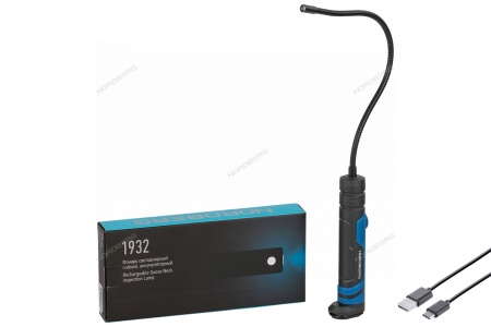 Фонарь светодиодный гибкий, аккумуляторный, 3,7 В