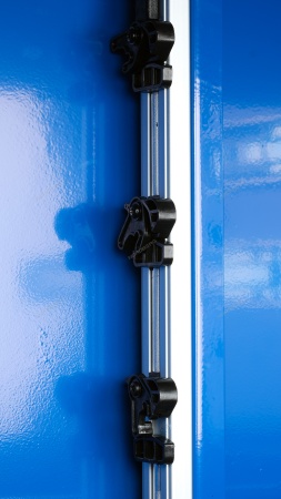 Тележка инструментальная с системой защиты от опрокидывания (серая)