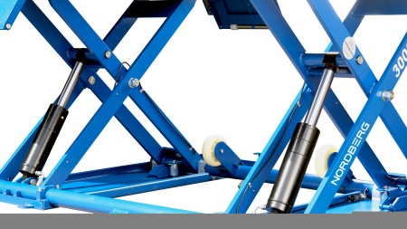 Подъемник ножничный 3т, 380В, синий