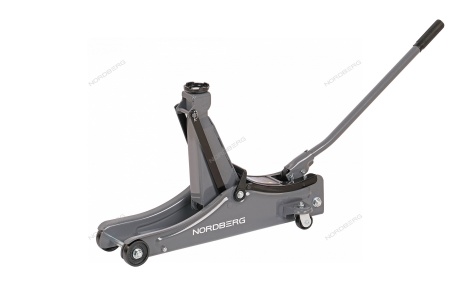 Домкрат подкатной для автолюбителя в кейсе, 2 т