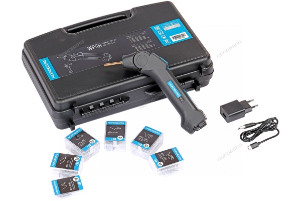 Термостеплер для ремонта пластика, аккумуляторный