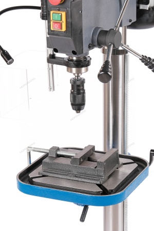Станок сверлильный (1100Вт, 25мм, вариатор скорости,тиски)