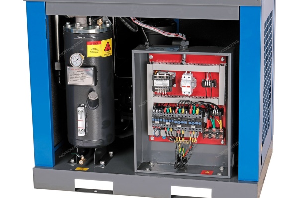 Компрессор винтовой, 15 кВт, 2150 л/мин, 10 бар, без ресивера