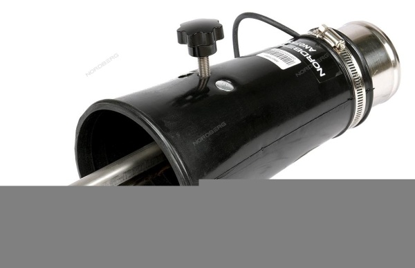 Насадка резиновая круглая с внутренней фиксацией на шланг D=75 мм