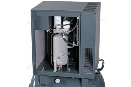 Компрессор винтовой, 7,5 кВт, 10 бар, 1000 л/мин, ресивер 270 л
