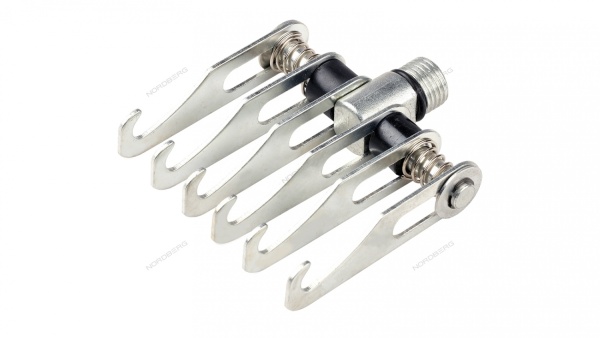 Гребенка с 6-ю крюками с наружной резьбой