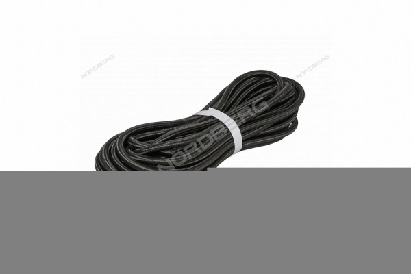 Шланг топливный резиновый в оплетке 4 мм, бухта 10 м