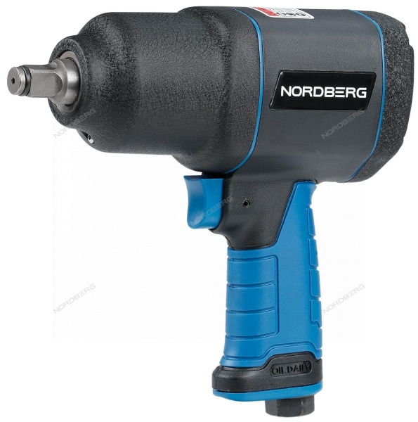 Пневмогайковерт ударный 1/2", 745 Нм