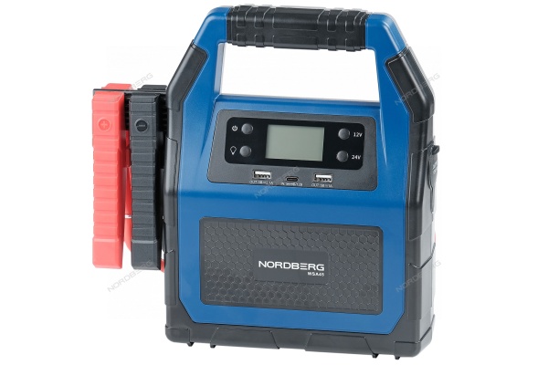 Пусковое портативное устройство 5/12/24 В, 42 А·ч