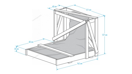 Стенд-кантователь для ремонта двигателей и агрегатов, 3 в 1, грузовой, 1600 кг