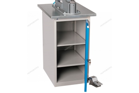 Пневматический станок для заклепки тормозных колодок с тумбой, цилиндр 125, NORDBERG NR8P+MML0