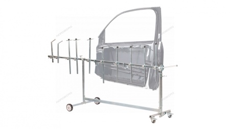 Стенд для окраски деталей, вращающийся, усиленный