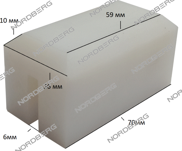 Блок скольжения для N4122A-4T