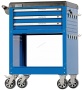Тележка инструментальная, 3 выдвижных ящика, открытый отсек