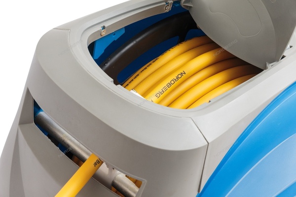 Шланг воздушный на катушке гибридный ПВХ диам. 9,5х15,5 мм, 30+2 м