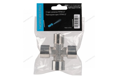 Переходник крест FFFМ1/2"