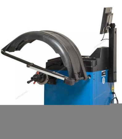 Станок балансировочный автомат с дисплеем, синий