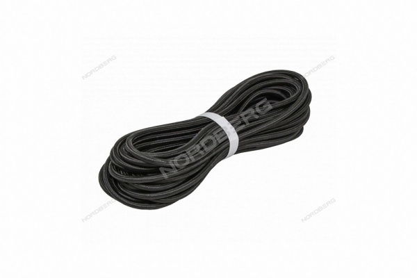 Шланг топливный резиновый в оплетке 3,2 мм, бухта 15 м