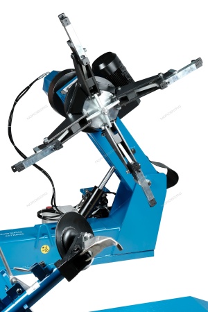 Станок шиномонтажный для грузовых машин, до 56" с расширителями, 380 В, синий