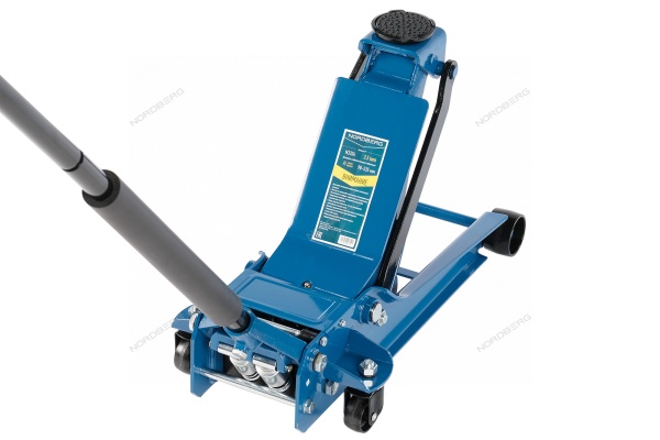 Домкрат подкатной 3,5 т, низкий подхват