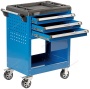 Тележка инструментальная, 3 выдвижных ящика, открытый отсек