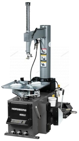 Станок шиномонтажный 380V п/автомат, 2х скоростн, зажимы 13-26", усил отжим, серый