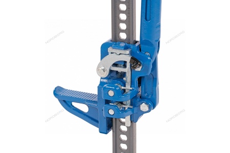 Реечный домкрат 3,5 т с держателем рукоятки и опорой в комплекте, 123 см