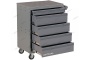 Тележка инструментальная, 5 выдвижных ящиков (RAL 7012/7015)