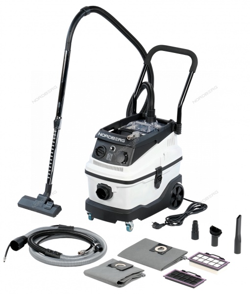 Пылесос 30 л, 1600 Вт с поддержкой электро и пневмоинструмента