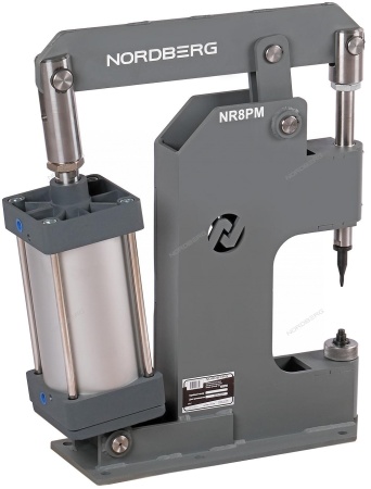 Пневматический станок для заклепки тормозных колодок, цилиндр 160, без тумбы