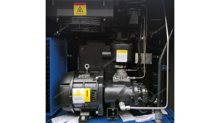 Компрессор винтовой, 7,5 кВт, 10 бар, 960 л/мин, ресивер 350 л, осушитель