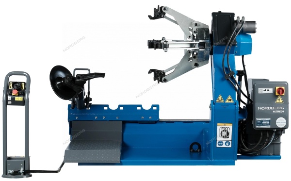 Станок шиномонтажный для грузовых машин, двухскоростной, 380 В, синий