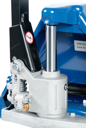 Тележка складская гидравлическая 2,5 т, с ПУ колесами