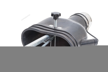 Насадка резиновая овальная с внутренним фиксатором на шланг D=75 мм