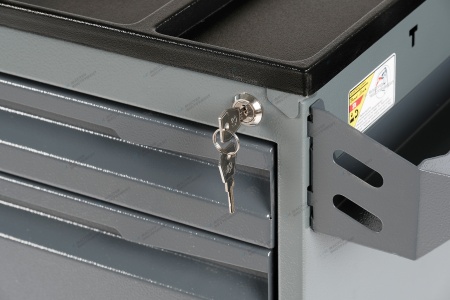 Тележка инструментальная, 7 выдвижных ящиков