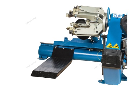 Станок шиномонтажный для грузовых автомобилей, синий