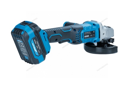 УШМ аккумуляторная, диам. диска 125 мм, 20В, с акк. и зар. уст-вом