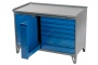 Верстак слесарный 2-х тумбовый, 7 ящиков /OPTIMAL-NW207/