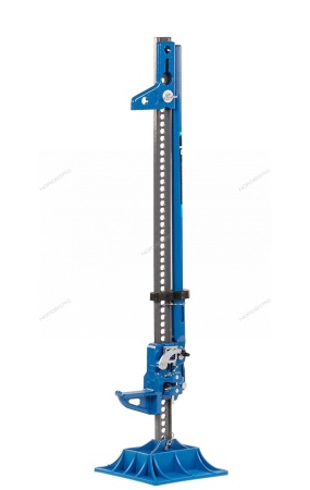 Реечный домкрат 3,5 т с держателем рукоятки и опорой в комплекте, 123 см