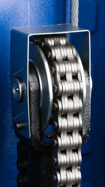 Подъемник двухстоечный 4 т, 220 В, синий