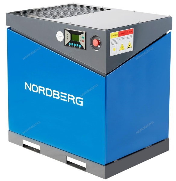 Компрессор винтовой, 7,5 кВт, 900 л/мин, 10 бар, без ресивера