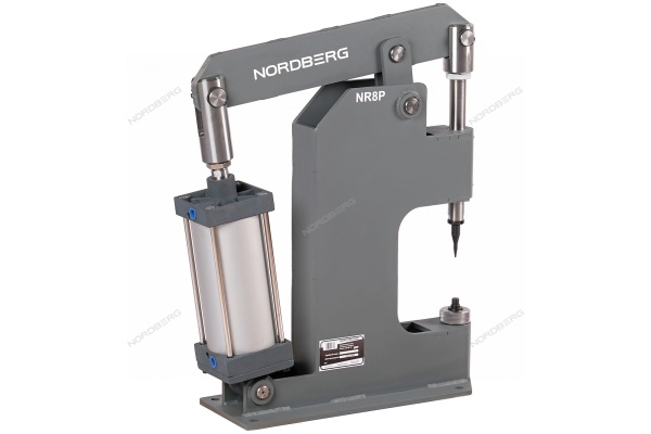Пневматический станок для заклепки тормозных колодок, цилиндр 125 NORDBERG NR8P