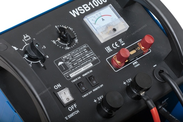 Пуско-зарядное устройство 12/24 В, 1000 A