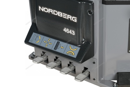 Станок шиномонтажный 380V автомат, 2х скоростн, зажимы 16-30" (серый)